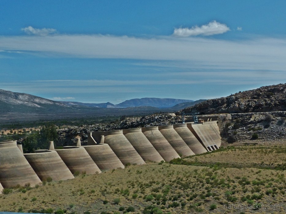 The empty Beervlei Dam in the Eastern Cape, South Africa